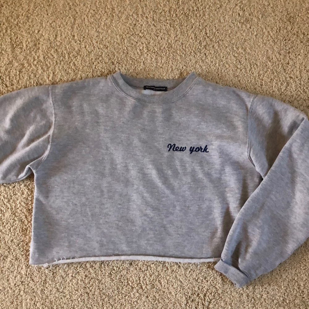 Cropped Brandy Melville Sweatshirt